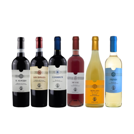 Box degustazione, selezione di sei etichette — Cantina Lucana